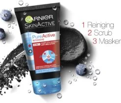 Garnier SkinActive PureActive 3in1 Gezichtsmasker Charcoal - 150 Ml -Verzorgingsvoordeel Huis 1200x1026 5