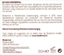 Biodermal Anti Age Nachtcrème 40+ - Nachtcrème Met Niacinamide & Peptide - Herstelt De Huidconditie En Verstevigt - 50ml -Verzorgingsvoordeel Huis 1200x1031 5
