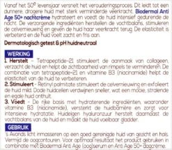 Biodermal Anti Age Nachtcrème 50+ - Nachtcrème Met Niacinamide & Sheaboter - Helpt Rimpels Verminderen - 50ml -Verzorgingsvoordeel Huis 1200x1043 2