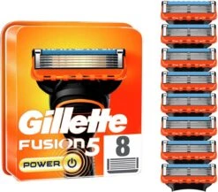 Gillette® GILLETTE FUSION POWER SCHEERMESJES - 8 STUKS -Verzorgingsvoordeel Huis 1200x1055