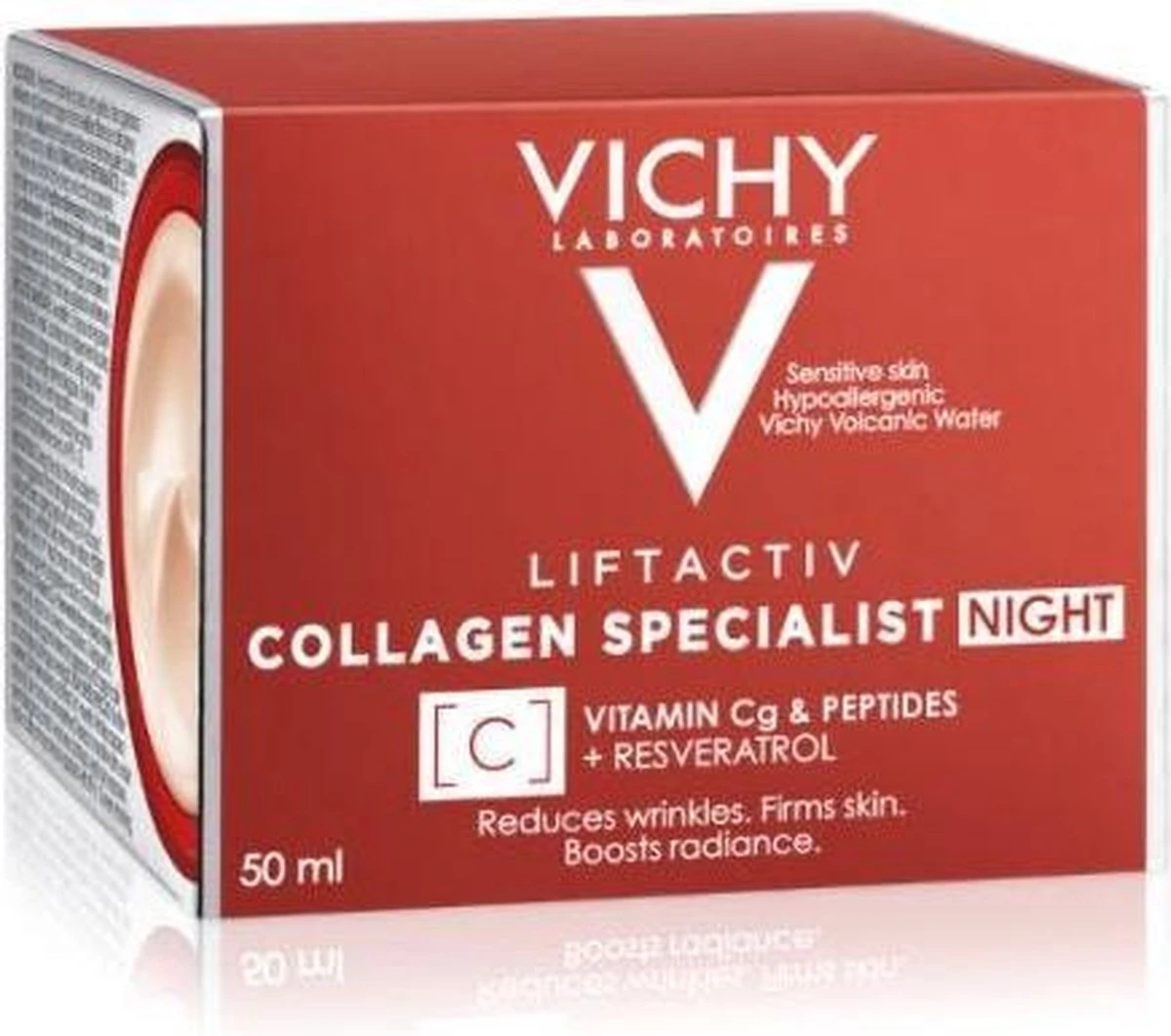 Vichy Liftactiv Collagen Specialist - Nachtcrème - Anti-rimpel - 50 Ml 9 Vichy Liftactiv Collagen Specialist - Nachtcrème - Anti-rimpel - 50 Ml - Afbeelding 9