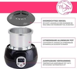 MURLEY'S Wax Apparaat Ontharing Set Incl. 500 Gram Waxbonen, Pre En Afterspray En 30 Houten Spatels Voor Lichaam En Gezicht. -Verzorgingsvoordeel Huis 1200x1078 2