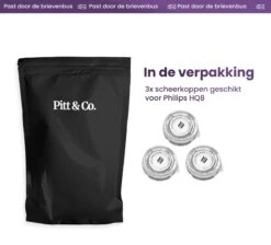 3 Scheerkoppen Geschikt Voor Philips HQ8/50 – Scheerkoppen Set – Scheer Opzetkoppen – Voor Phillips HQ8 - Shaving Blades – 3 Stuks -Verzorgingsvoordeel Huis 1200x1087 17