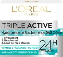 L’Oréal Paris Triple Active Dagcrème Normale Tot Gemengde Huid - 50 Ml -Verzorgingsvoordeel Huis 1200x1088 4