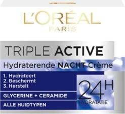 L’Oréal Paris Triple Active Nachtcrème - 50 Ml - Hydraterend -Verzorgingsvoordeel Huis 1200x1088 7