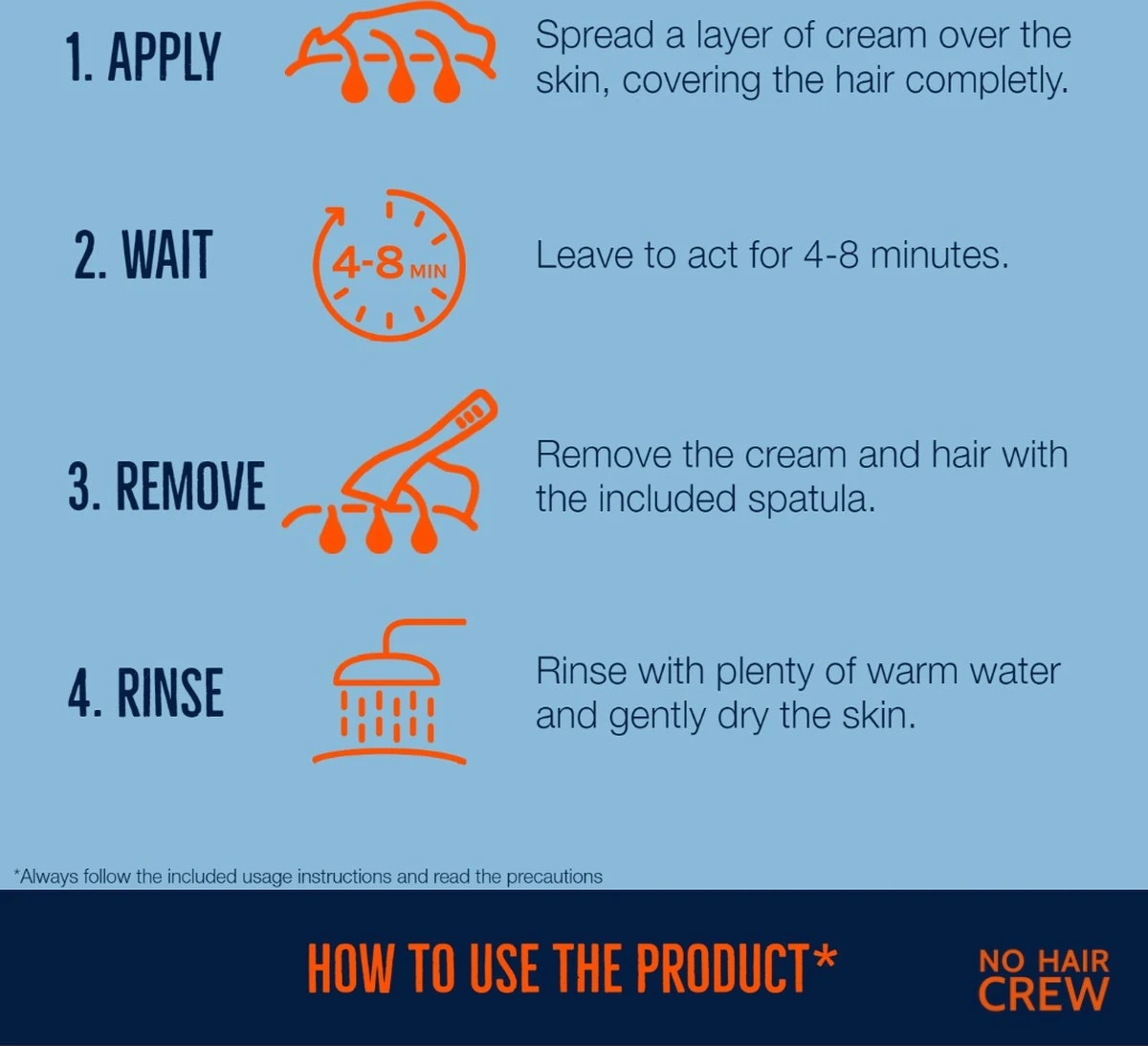 NO HAIR CREW - Ontharingscreme Mannen - Lichaam - Men - Ontharing Mannen 5 NO HAIR CREW - Ontharingscreme Mannen - Lichaam - Men - Ontharing Mannen - Afbeelding 5