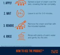 NO HAIR CREW – Premium Ontharingscreme Intieme Delen – Ontharing Mannen – 100 Ml - Intimate Hair Removal Cream - Ontharen Eraser For Men Zone Intiem Voor Man Genitalien -Verzorgingsvoordeel Huis 1200x1093 4