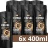 Axe Dark Temptation Douchegel - 6 X 400 Ml - Voordeelverpakking