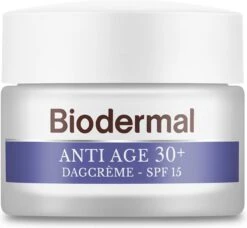 Biodermal Anti Age 30+ - Dagcrème Tegen Huidveroudering - SPF15 - 50ml
