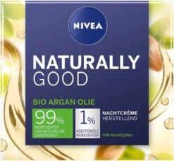 NIVEA Naturally Good Nachtcrème - 50 Ml - Met Bio Arganolie -Verzorgingsvoordeel Huis 1200x1110 5
