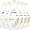 Dove Nourishing Silk Douchegel - 6 X 450 Ml - Voordeelverpakking
