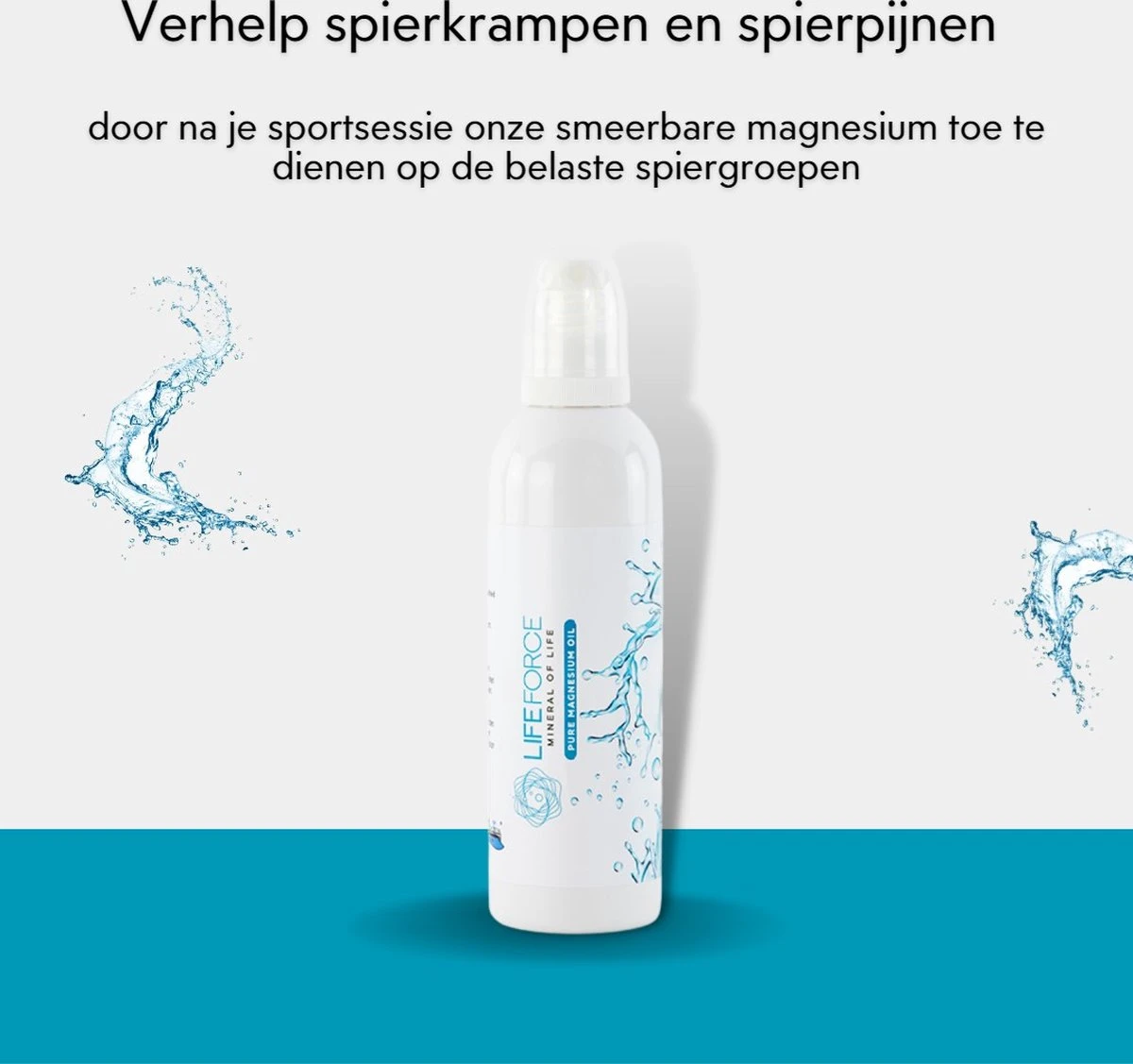 Lifeforce Magnesium Olie - Magnesiumspray (200 Ml) - Puur Zechstein - Magnesiumchloride 100% Natuurlijk En Zuiver 3 Lifeforce Magnesium Olie - Magnesiumspray (200 Ml) - Puur Zechstein - Magnesiumchloride 100% Natuurlijk En Zuiver - Afbeelding 3