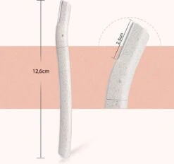 INTER-ESQUE Wenkbrauw Mesje - Eyebrow Razor - Dermaplaning - Scheermesjes Gezicht - Wenkbrauw Scheermesje Van Tarwestro - 6 Stuks 3x Groot + 3x Klein -Verzorgingsvoordeel Huis 1200x1129