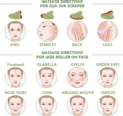 Merkloos Love Earth Premium Jade GuaSha Tool - 100% Echte Jade -Verzorgingsvoordeel Huis 1200x1132 3