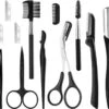 Wenkbrauw Epilator Set - Met Wenkbrauw Trimmer, Tweezer Pincet, Scheermesje, Epilator, Borstel, Schaartje En Mesje - Wimpers - Wenkbrauw Epileren - Epileer Set - Beauty Pakket - Cadeau Voor Vrouw