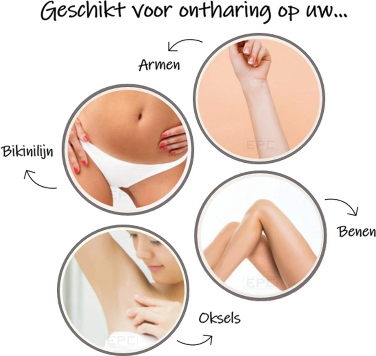 EPC® Crystal Hair Removal - Pijnloos Ontharen - Kristal Haarverwijderaar - Ontharing Kristalpad - Glas - Scrubi - Bleame - Eraser Remover - Armen Benen Bikinilijn - Wit 4 EPC® Crystal Hair Removal - Pijnloos Ontharen - Kristal Haarverwijderaar - Ontharing Kristalpad - Glas - Scrubi - Bleame - Eraser Remover - Armen Benen Bikinilijn - Wit - Afbeelding 4
