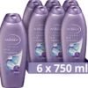 Andrélon Bad & Douche Fris & Verkwikkend Bad- En Doucheschuim - 6 X 750 Ml - Voordeelverpakking
