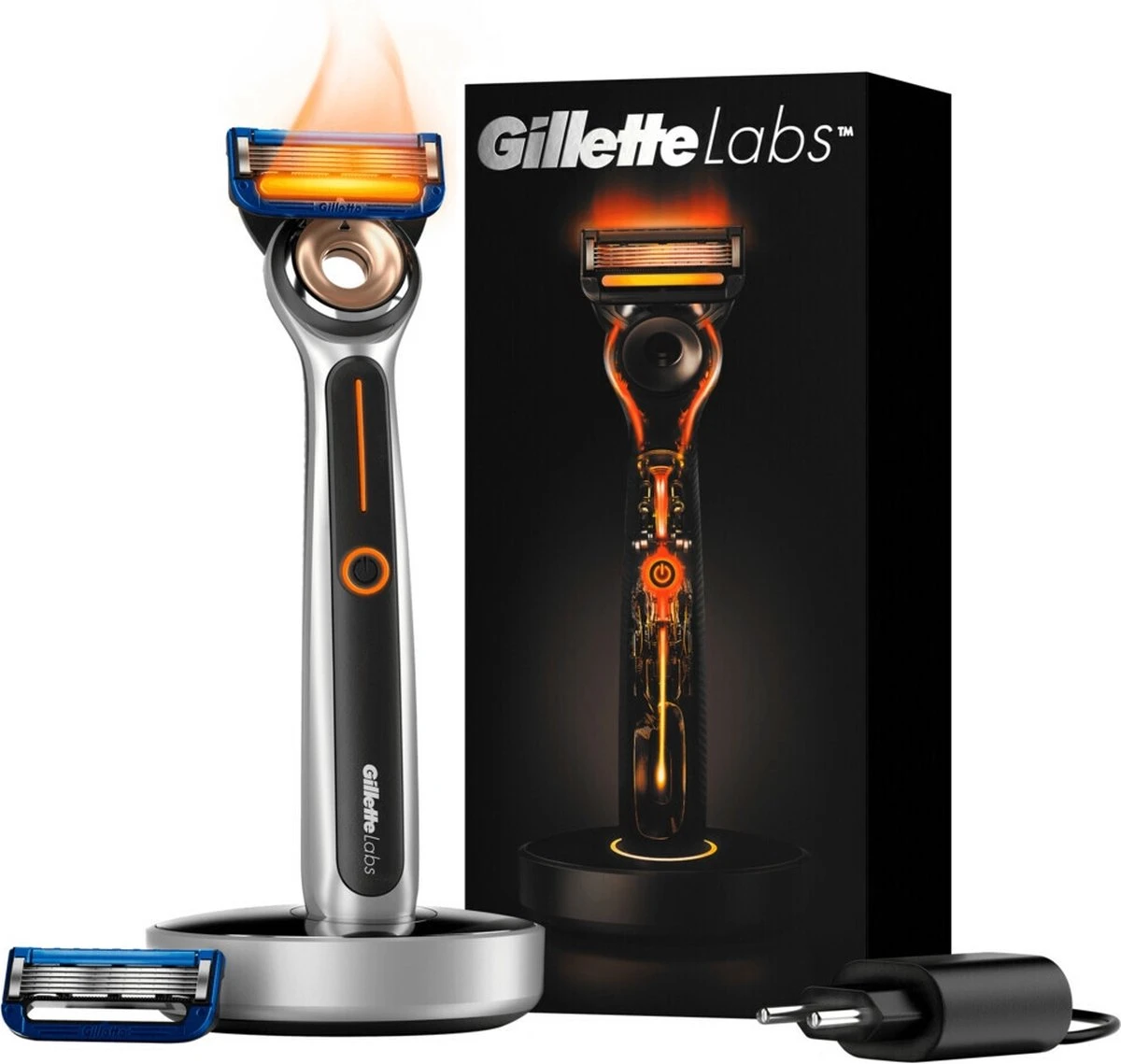 Gillette® Gillette Labs Heated Razor - Scheersysteem Voor Mannen - Inclusief 1 Scheermesje 1 Gillette® Gillette Labs Heated Razor - Scheersysteem Voor Mannen - Inclusief 1 Scheermesje