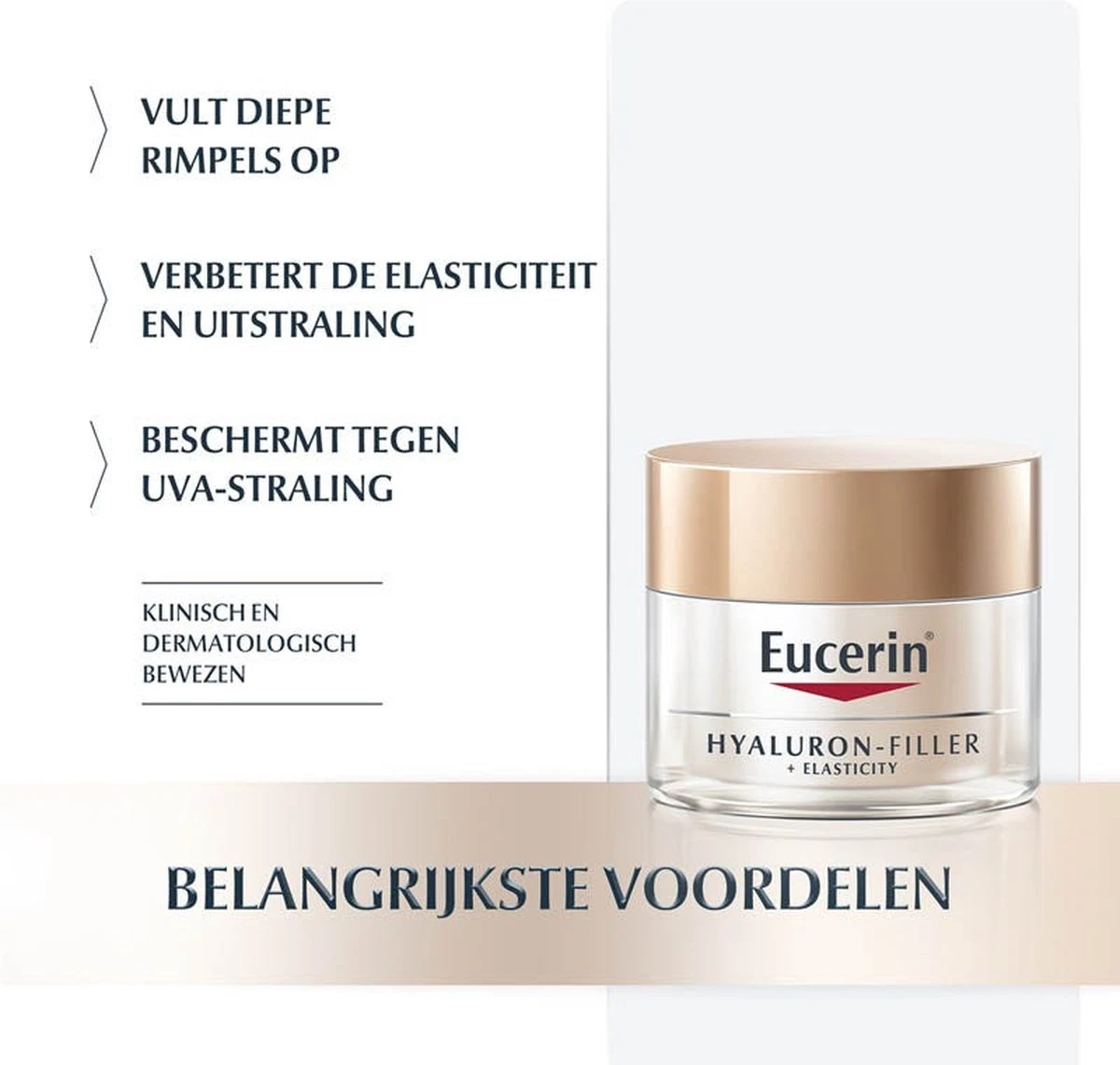 Eucerin Hyaluron-Filler Dagcrème - 50 Ml - SPF15 4 Eucerin Hyaluron-Filler Dagcrème - 50 Ml - SPF15 - Afbeelding 4