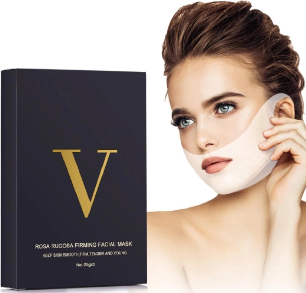 Facelift Masker - Gezicht Afslank Masker V-Line 1 Facelift Masker - Gezicht Afslank Masker V-Line