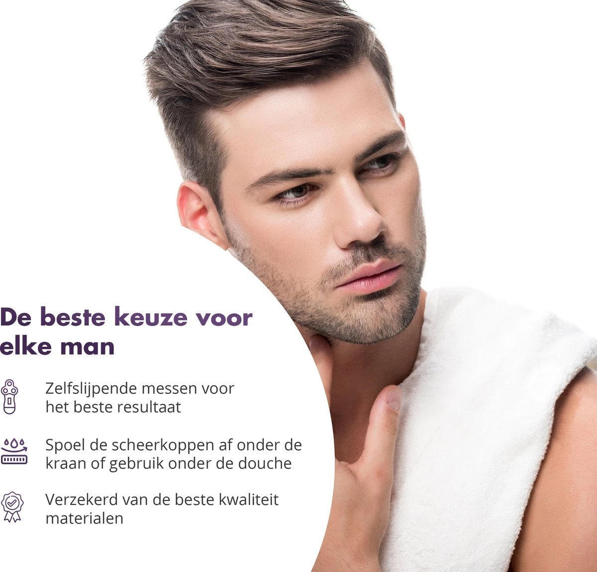 Scheerkop Geschikt Voor Philips 5000 Serie SH50/50 – Scheerkoppen - Zwart – Scheerhoofd - Voor S5000 - Scheermesjes - Senso 5000 5 Scheerkop Geschikt Voor Philips 5000 Serie SH50/50 – Scheerkoppen - Zwart – Scheerhoofd - Voor S5000 - Scheermesjes - Senso 5000 - Afbeelding 5