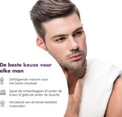 3 Scheerkoppen Geschikt Voor Philips HQ8/50 – Scheerkoppen Set – Scheer Opzetkoppen – Voor Phillips HQ8 - Shaving Blades – 3 Stuks -Verzorgingsvoordeel Huis 1200x1150 8