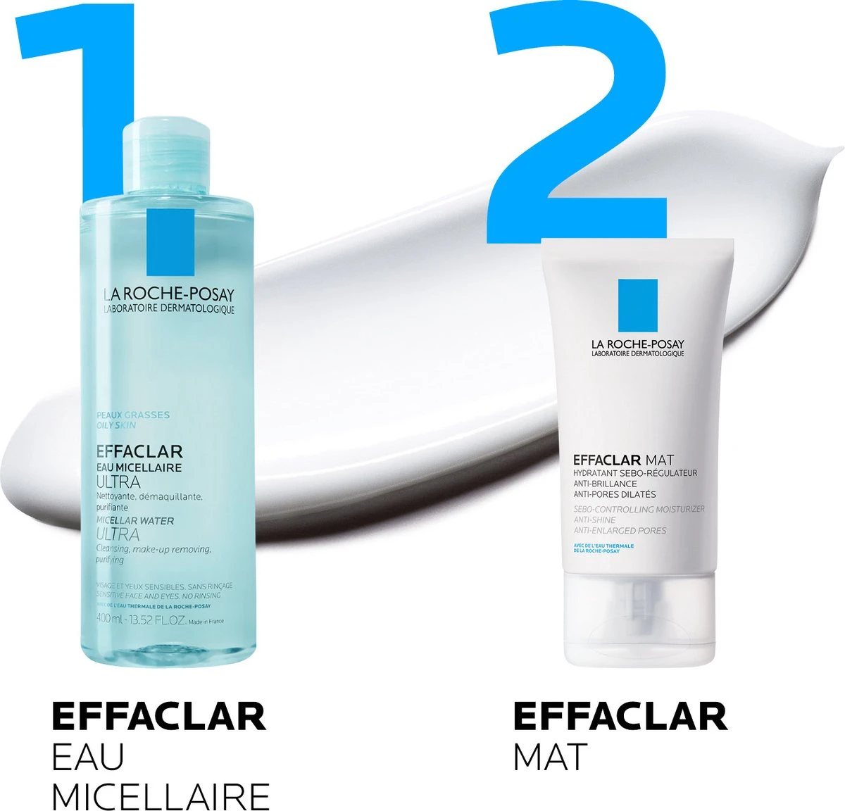 La Roche-Posay Effaclar Mat Dagcrème - 40ml - Tegen Zichtbare Poriën 5 La Roche-Posay Effaclar Mat Dagcrème - 40ml - Tegen Zichtbare Poriën - Afbeelding 5