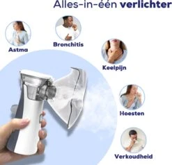 Aerosoltoestel Met 3 Mondstukken - Nebulizer Inhalator - Aerosoltoestel Kinderen, Volwassenen En Baby's - Vernevelaar Inhalator - Gezichtsstomer - Helpt Tegen Luchtwegaandoeningen 11 Aerosoltoestel Met 3 Mondstukken - Nebulizer Inhalator - Aerosoltoestel Kinderen, Volwassenen En Baby's - Vernevelaar Inhalator - Gezichtsstomer - Helpt Tegen Luchtwegaandoeningen -Verzorgingsvoordeel Huis 1200x1157