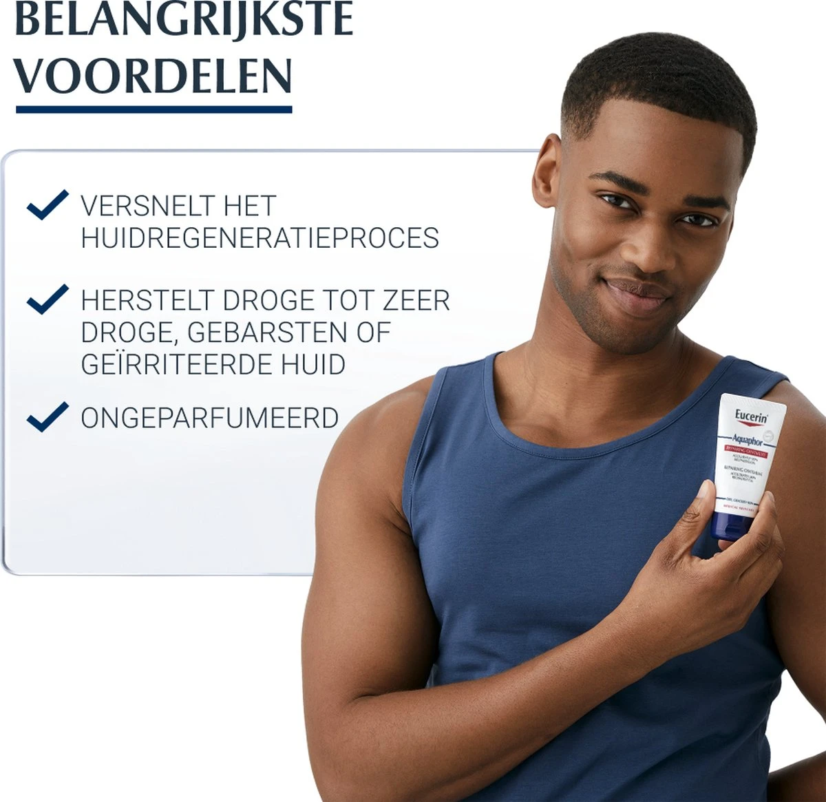Eucerin Aquaphor Huidherstellende Zalf - Dagcrème - 40 Ml 3 Eucerin Aquaphor Huidherstellende Zalf - Dagcrème - 40 Ml - Afbeelding 3