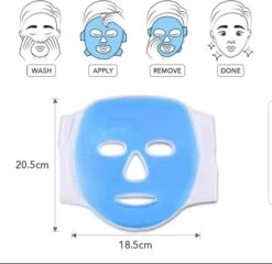 Medilon Gezichtsmasker – Herbruikbaar Masker Voor Koud Of Warm Gebruik – Verkoelend Gelmasker – Gelmasker Voor Ogen – Gelmasker Gezicht – Gel Oogmasker – Hoofdpijn – Ontstekingen – Acne – Vermoeidheid – Anti Wallen -Verzorgingsvoordeel Huis 1200x1166 9