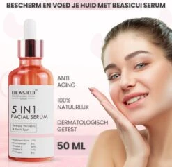 BEASICUI® Vitamine C Serum 30% - Gezichtsserum Met Hyaluronzuur En Vitamine E - Bevat Niacinamide En Collageen - 50ml -Verzorgingsvoordeel Huis 1200x1169 7