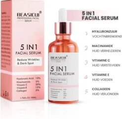 BEASICUI® Vitamine C Serum 30% - Gezichtsserum Met Hyaluronzuur En Vitamine E - Bevat Niacinamide En Collageen - 50ml -Verzorgingsvoordeel Huis 1200x1169 8