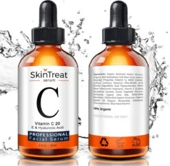 SkinTreat Vitamine C Serum | Met Vitamine E & Hyaluronzuur | Gezichtsserum | Gezichtsverzorging | Collageen | Anti Rimpel | Anti Acne | 60ML -Verzorgingsvoordeel Huis 1200x1171 4