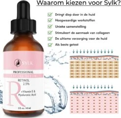 Sylk Actieve Retinol Serum & Hyaluronzuur Serum | Vitamine E | Gezichtsmasker | Anti Aging | Anti Rimpel | Gezicht Serum | Gezichtsverzorging | 60 Ml 9 Sylk Actieve Retinol Serum & Hyaluronzuur Serum | Vitamine E | Gezichtsmasker | Anti Aging | Anti Rimpel | Gezicht Serum | Gezichtsverzorging | 60 Ml -Verzorgingsvoordeel Huis 1200x1172 4