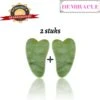 Demiracle Gua Sha Schraper – 2 Stuks – Gezichtsmassage – Massagetools – Massage - Ontspanning – Kwaliteit
