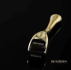 Titanium - 540 Micro-Needle 0.5mm DermaRoller | Skin Roller | Gezichts- En Huidverzorging | Huidverjonging | Steriel Verpakt | Gold Edition -Verzorgingsvoordeel Huis 1200x1183 2