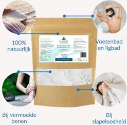 Ré-genesis Magnesium Badkristallen Vlokken – Magnesium Badzout – Voetenbad - 2 Kg - In Eco Kraft Stazak -Verzorgingsvoordeel Huis 1200x1186 4