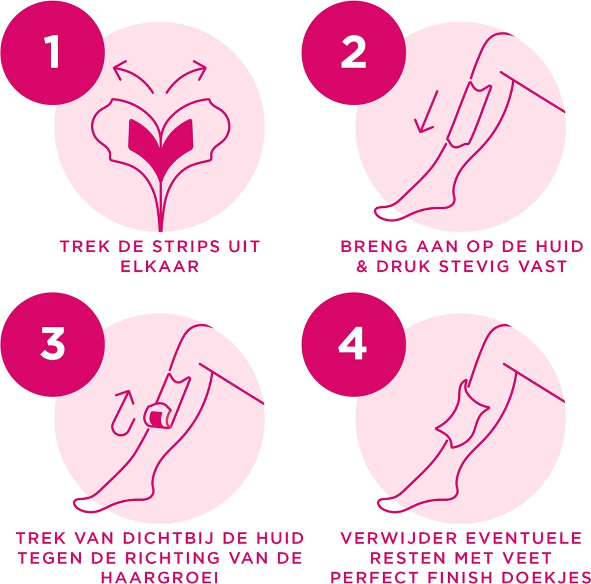 Veet - Ontharingsstrips - Benen & Lichaam - Gevoelige Huid - Easy-Gelwax - 40 Stuks 8 Veet - Ontharingsstrips - Benen & Lichaam - Gevoelige Huid - Easy-Gelwax - 40 Stuks - Afbeelding 8