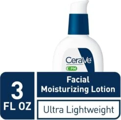 CeraVe PM Hydraterende Gezichtslotion | Nachtcrème Met Hyaluronzuur En Niacinamide | Ultralichte, Olievrije Vochtinbrengende Gezichtscrème Voor Gezicht -Verzorgingsvoordeel Huis 1200x1187 7