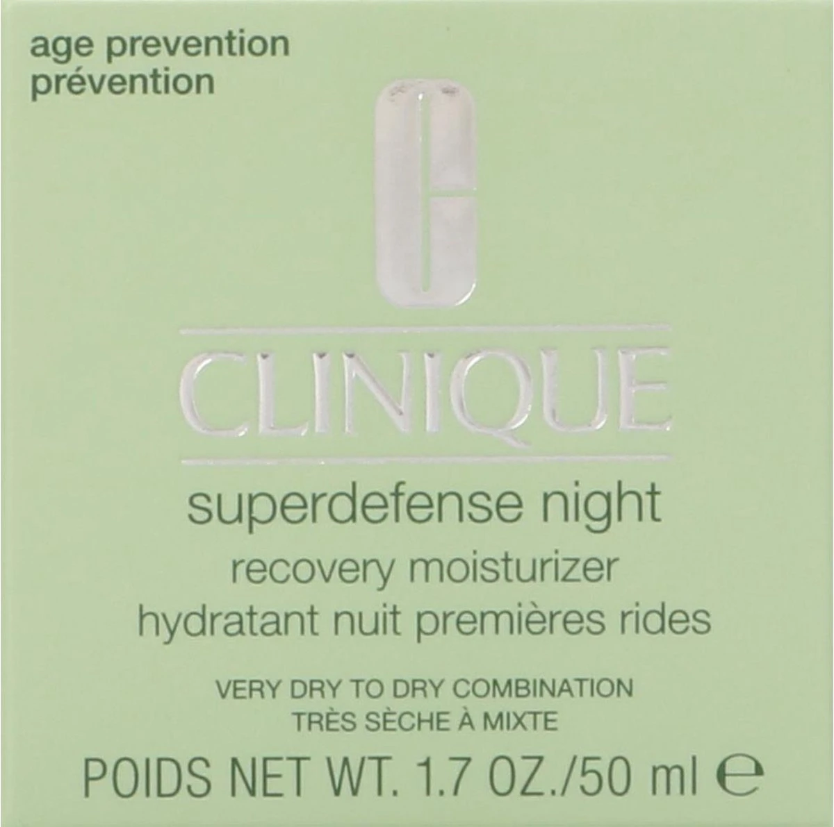Clinique Superdefense Night Recovery Moisturizer - Nachtcrème - 50 Ml 5 Clinique Superdefense Night Recovery Moisturizer - Nachtcrème - 50 Ml - Afbeelding 5