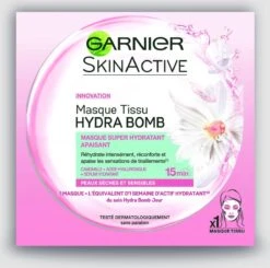 Garnier SkinActive Tissue Gezichtsmasker Hydraterend & Kalmerend - 1 Stuks 25 Garnier SkinActive Tissue Gezichtsmasker Hydraterend & Kalmerend - 1 Stuks -Verzorgingsvoordeel Huis 1200x1192 4