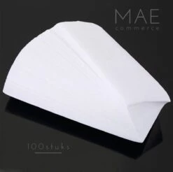 MAE® Wax Strips - Harsstrips - Ontharen - Ontharingsstrips - Nonwoven - Waxstrips - Non Woven - Wax Epilator - Voor Het Doeltreffend Verwijderen Van Ongewenste Haartjes - 100 Stuks -Verzorgingsvoordeel Huis 1200x1194 7