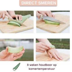 Dr. Green® 1x- Aloë Vera Blad - MAAK GEL IN 3 MINUTEN - 100% Puur - Biologisch -Verzorgingsvoordeel Huis 1200x1199 1