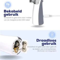 Aerosoltoestel Met 3 Mondstukken - Nebulizer Inhalator - Aerosoltoestel Kinderen, Volwassenen En Baby's - Vernevelaar Inhalator - Gezichtsstomer - Helpt Tegen Luchtwegaandoeningen 12 Aerosoltoestel Met 3 Mondstukken - Nebulizer Inhalator - Aerosoltoestel Kinderen, Volwassenen En Baby's - Vernevelaar Inhalator - Gezichtsstomer - Helpt Tegen Luchtwegaandoeningen -Verzorgingsvoordeel Huis 1200x1200 105