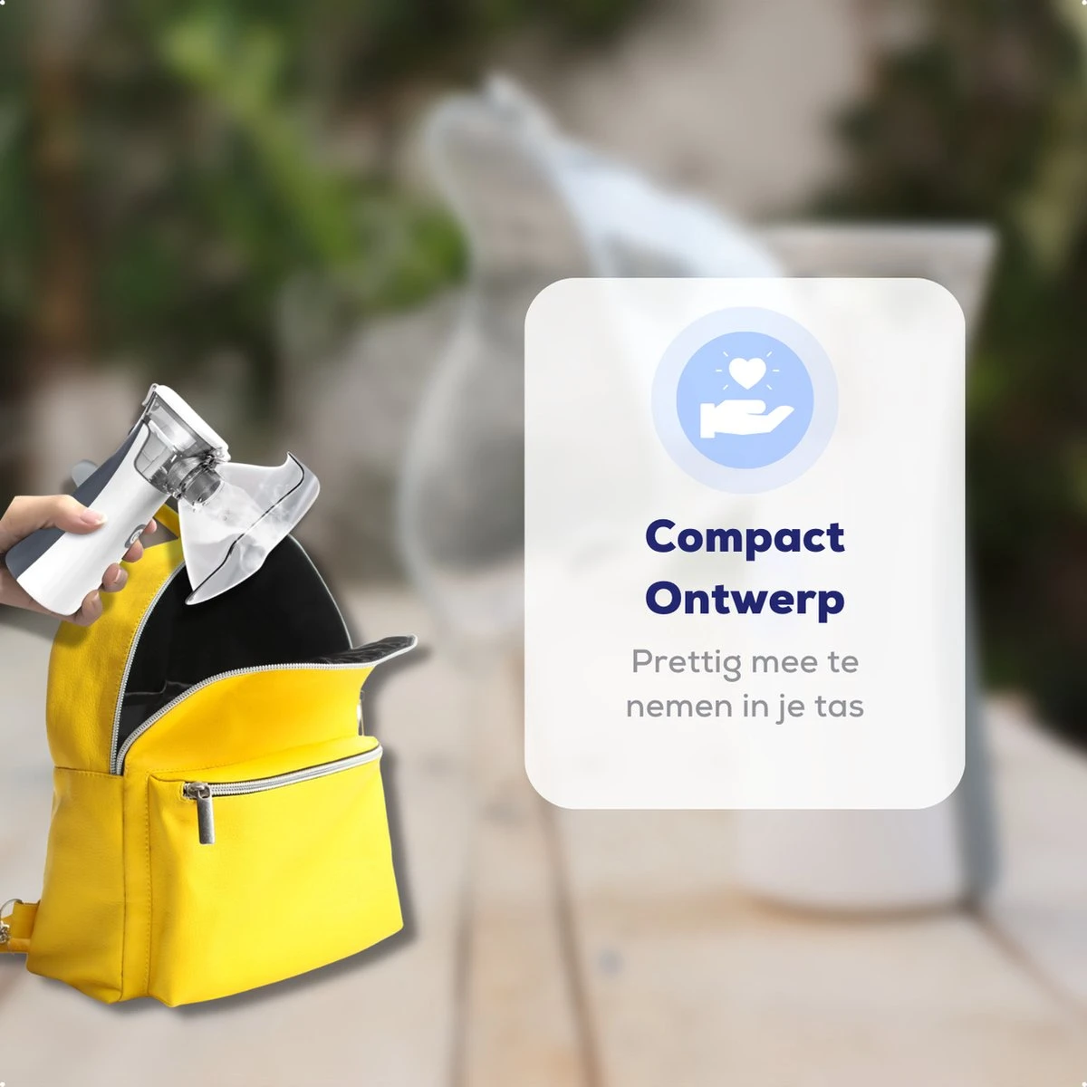 Aerosoltoestel Met 3 Mondstukken - Nebulizer Inhalator - Aerosoltoestel Kinderen, Volwassenen En Baby's - Vernevelaar Inhalator - Gezichtsstomer - Helpt Tegen Luchtwegaandoeningen 6 Aerosoltoestel Met 3 Mondstukken - Nebulizer Inhalator - Aerosoltoestel Kinderen, Volwassenen En Baby's - Vernevelaar Inhalator - Gezichtsstomer - Helpt Tegen Luchtwegaandoeningen - Afbeelding 6