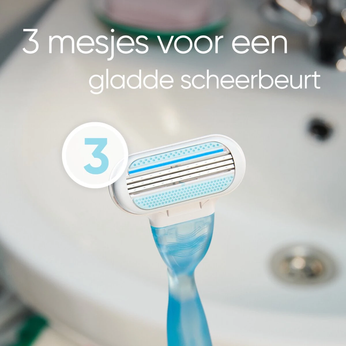 Gillette Venus Smooth - Mesjes Met Beschermende Kussentjes - 8 Navulmesjes 2 Gillette Venus Smooth - Mesjes Met Beschermende Kussentjes - 8 Navulmesjes - Afbeelding 2