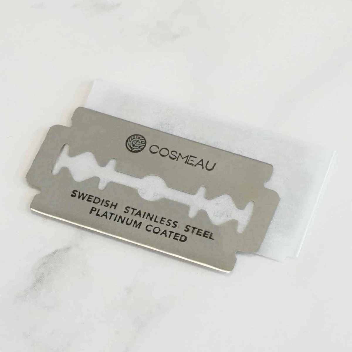 Cosmeau Safety Razor Blades Voor Vrouwen Alle Lichaamsdelen - 50 Stuks Safety Razor Scheermesjes Mesjes Voor Bamboozy Safety Razors - Platinum - Zero Waste 6 Cosmeau Safety Razor Blades Voor Vrouwen Alle Lichaamsdelen - 50 Stuks Safety Razor Scheermesjes Mesjes Voor Bamboozy Safety Razors - Platinum - Zero Waste - Afbeelding 6