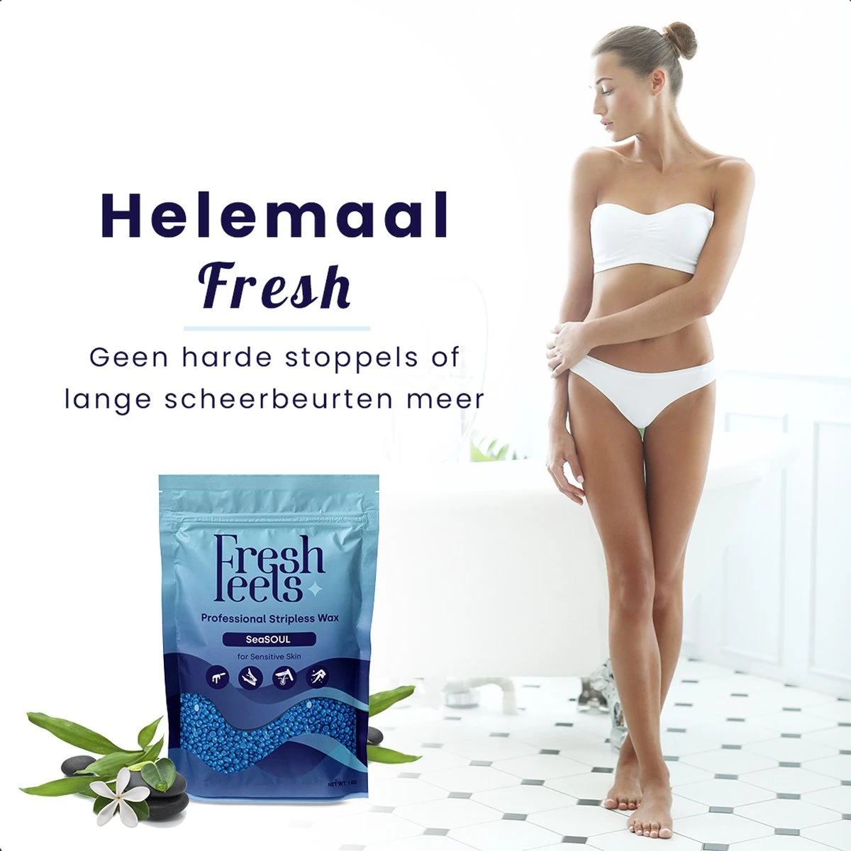 Freshfeels® Hard Wax Beans - Incl. 20x Wax Spatels - 1 KG - Voor Lichaam & Gezicht - Wax Parels - Wax Bonen - Wax Korrels - Voor Gevoelige Huid - Fijn/Grof Haar - Brazilian Hard Wax - Aqua Blauw 2 Freshfeels® Hard Wax Beans - Incl. 20x Wax Spatels - 1 KG - Voor Lichaam & Gezicht - Wax Parels - Wax Bonen - Wax Korrels - Voor Gevoelige Huid - Fijn/Grof Haar - Brazilian Hard Wax - Aqua Blauw - Afbeelding 2