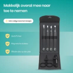 FreshDragon Pincet Epileer Set - Met Wenkbrauw Schaartje En Mesje - Tweezer -Verzorgingsvoordeel Huis 1200x1200 1327