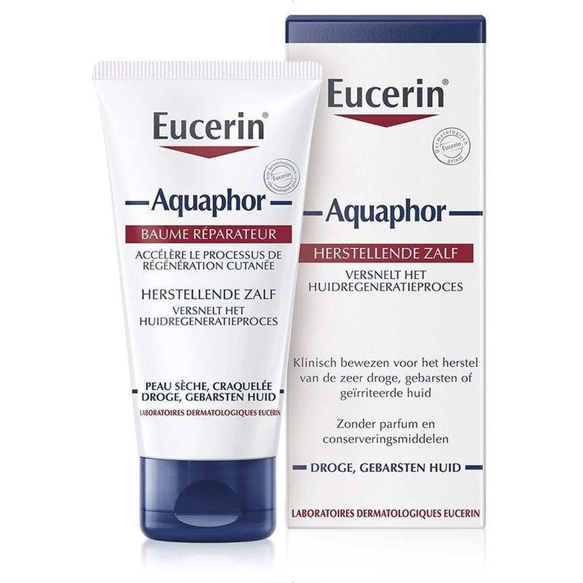 Eucerin Aquaphor Huidherstellende Zalf - Dagcrème - 40 Ml 10 Eucerin Aquaphor Huidherstellende Zalf - Dagcrème - 40 Ml - Afbeelding 10